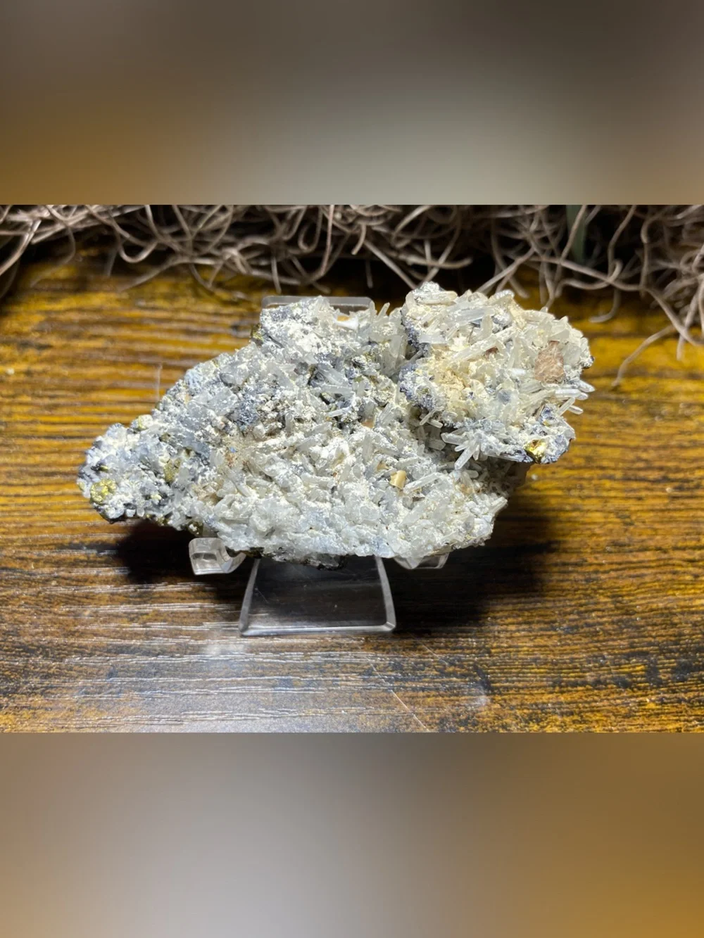 Skeletal Quartz & Pyrite